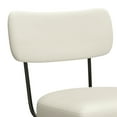 thumbnail image 3 of Simpli Home Giselle Modern Swivel Bar Stool (Setof 2) in Natural Polyester Linen, 3 of 6