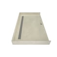 thumbnail image 5 of Tile Redi Rt3863cbfb-Pvc-Sq Redi Trench 38" X 63" Rectangular Barrier Free Shower Base -, 5 of 7