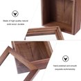 thumbnail image 4 of QUMONIN Walnut Jewelry Display Box with Glass Top & Storage, 4 of 8