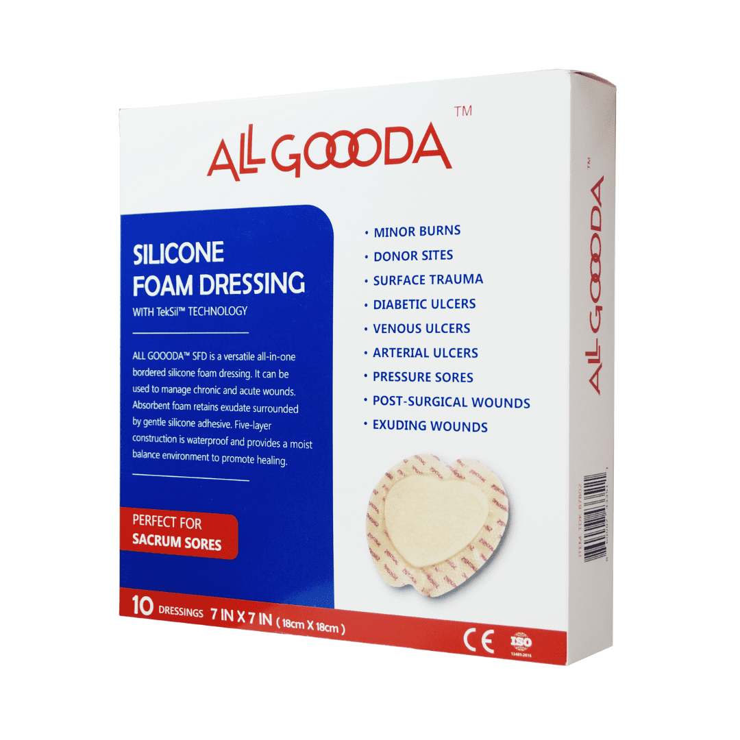ALL GOOODA Silicone Foam Dressing 7x7, Sacrum, Australia Ubuy
