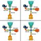 thumbnail image 2 of Juguetes de baño para niños de 3, 4 y 5 años, niños pequeños, niñas, juguetes para bañera infrant, giro y flujo de llenado de cascada, juego de juguetes interactivos para tuberías, 2 of 5