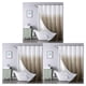 thumbnail image 3 of Cortina de ducha Inteprter Artesanal impermeable extra gruesa café 180*200, 3 of 6