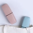 thumbnail image 4 of Toothbrush Travel Case Multifunction Toothbrush Holder And Cup Easy Carrying for Trip, Camping Or Daily Use (Pink), 4 of 5