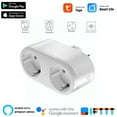 thumbnail image 3 of Jinsinto Smart Plug (Type F), Smart Plug Compatible with Apple HomeKit, Siri, Alexa, Google Home and Google Nest, WiFi Programmable Plug with Voice Command and Remote Control (1pcs), 3 of 5