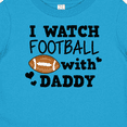 thumbnail image 4 of Inktastic I Watch Football with My Daddy Boys or Girls Baby T-Shirt, 4 of 5