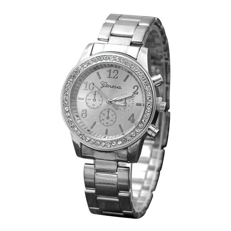 Jacenvly 2024 New Smart Watch Clearance Women'S Watch Fashion Women'S Watch  Diamond Full Star Women'S Watch Pointer And Number Leisure Quartz Watch