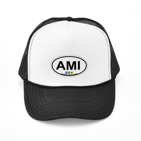CafePress - Anna Maria Island Map Design. - Adjustable Unisex Printed Trucker Hat with Mesh Back