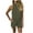 Army Green, variant on Women's Summer Halter Rompers Sleeveless Wide Leg Flowy Short Jumpsuit Loose Lightweight Comfy Casual Beach Playsuit