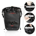 thumbnail image 2 of maskred Waterproof Bike Bag 25L Bike Bag Cargo Rack Saddle Bag Shoulder Bag Black Green, 2 of 6