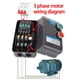 thumbnail image 3 of Interruptor De Motor Eléctrico, Arrancador De Motor Eléctrico Amplia Aplicación 380V 5.4-7.2A Hierro Para Aplicación De Agua, 3 of 7