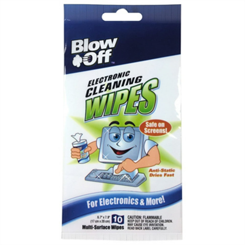 Blow Off Electronic Cleaning Wipes