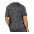 thumbnail image 5 of adidas Men's 3 Stripe Tech Tee Moisture Wicking Fabric Relaxed Fit, 5 of 6