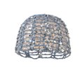 thumbnail image 2 of Evdexr 2026 Glitter Sequin Hollow Out Crochet Beanie for Women , Handmade Boho Breathable Sparkly Knit Hat , Lightweight Beach Travel Party Daily Wear Blue, 2 of 3