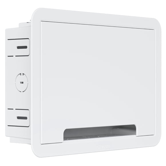 ECHOGEAR Caja multimedia empotrada en la pared para TV de 9" compatible con WiFi