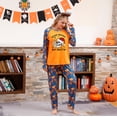 thumbnail image 3 of Funny Skeleton Halloween Pajamas Matching, Halloween Skeleton Pjs, Size NB - Men 6XL, 3 of 7