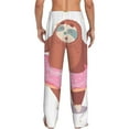 thumbnail image 3 of Balery Sloth with Donuts1 print Men's Pajama Pants,Ultra Lightweight Pjs,Lounge Pant-Small, 3 of 9