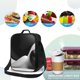 thumbnail image 4 of Disketp Black White Fluid Sculpture Bolsa Térmica Estampada para Almuerzo, Lonchera para Hombres y Mujeres Adultos, 4 of 7