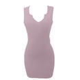 thumbnail image 3 of WILLBEST Vestidos Mujer Vestido Casual De Mujer Para Fiestas Nocturnas Uso Diario – Vestido Corto Sin Mangas Con Cuello En V Para Verano Clásico Y, 3 of 3