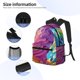 thumbnail image 3 of Easygdp Rainbow Melting Ice Cream Mochila Casual para Portátil, Mochila para Escuela, Viajes, Negocios, 3 of 6