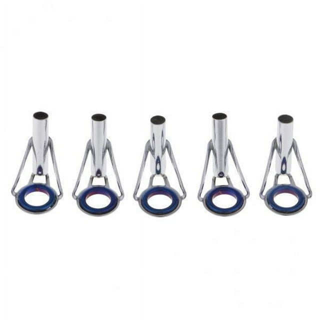 Almencla 5-Lot de 6 5 Pcs Guides de Canne à Pêche Kit de Réparation Taille 6 Pcs