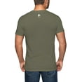 thumbnail image 2 of GIMMEDAT Deer Hunting Mens Short Sleeve Shirt Bone Head Graphic T-Shirt Dad Gift (Large) Moss Green, 2 of 4