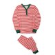 thumbnail image 1 of Conjunto de pijama a juego de la familia de Navidad con top + pantalones con estampado de rayas para adultos de Navidad para hombres Fridja  nalpqowj26190, 1 of 8