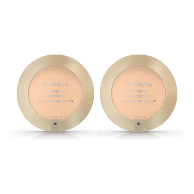 Base de maquillaje en polvo compacta Neutrogena Mineral Sheers Buff 30 .34 oz