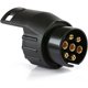 thumbnail image 1 of Trailer Plug Adapter, Universal Accessories, Waterproof 7 Pin to 13 Pin Towing Adapter Compatible with Car and Truck, 1 of 4