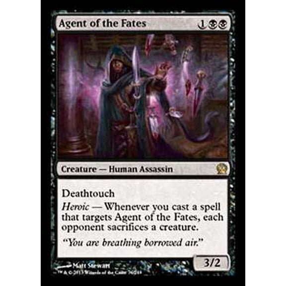 MtG Theros Rare Agent of the Fates (Foil) #76