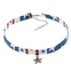 thumbnail image 4 of Jumpingount American Flag Chokers Necklace Flexible Trendy Necklaces Jewelry Decorations Day Star Valentines for Women Daily Wear Bandera 10piezas Jumpingount CBP502402, 4 of 6