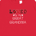 thumbnail image 3 of Inktastic Loved by My Great Grandma Cute Ladybug Baby Sweatshirt, 3 of 4