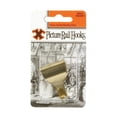 thumbnail image 1 of Crochets pour Rail Photo Plaqué Laiton 2pk, 1 of 1