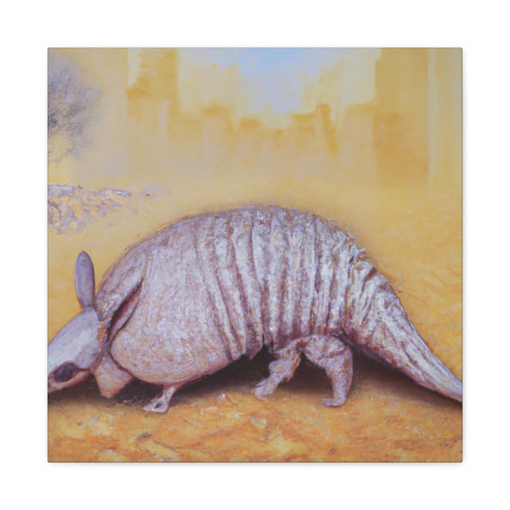 Armadillo in Rococo - Canvas