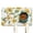 White-920, variant on Sunflower Print Pet Feeding Mat, Absorbent Waterproof Non-Slip Dog Food Mat for Dogs and Cats