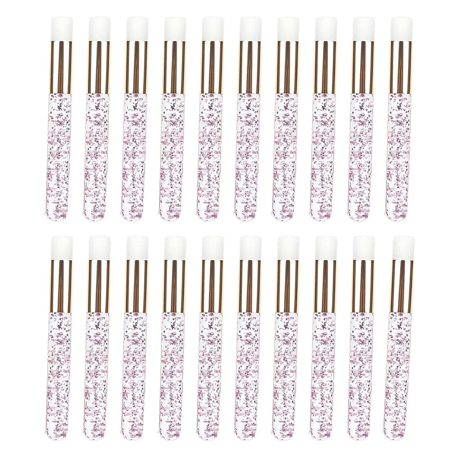 20x Portable Lash Shampoo Brushes Home Salon Use Washing Eyelash