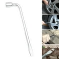 thumbnail image 2 of 17/19/21/22/23/24mm Tire Iron Lug Wrench L-Type Lug Nut Wrench Socket Tire Car Spare Tire Wrench Spanners Repair Tool, 2 of 9