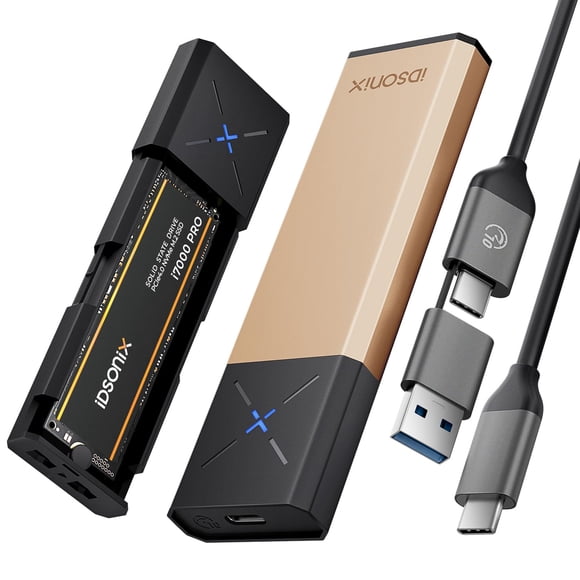 Carcasa SSD iDsonix M.2 NVMe SATA USB 3.2 Gen 2