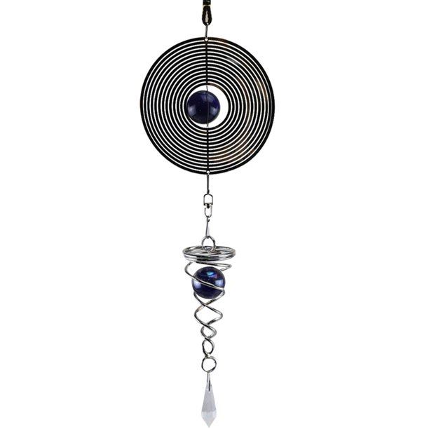 Viento Diy Rotante Metal Novedoso La Escultura Campana (b)