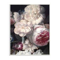 Stupell Industries Blushing Floral Petals Enchanting Pink White Flowers Wall Plaque by Ziwei Li