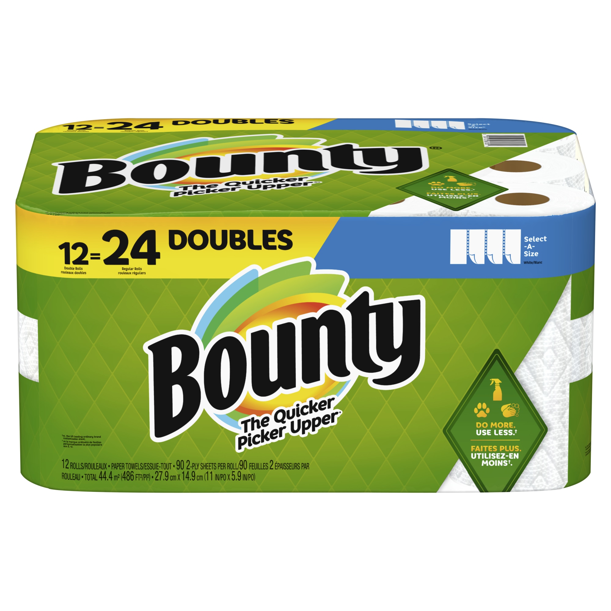 Bounty Select-A-Size Paper Towels, 12 Double Rolls photo 2
