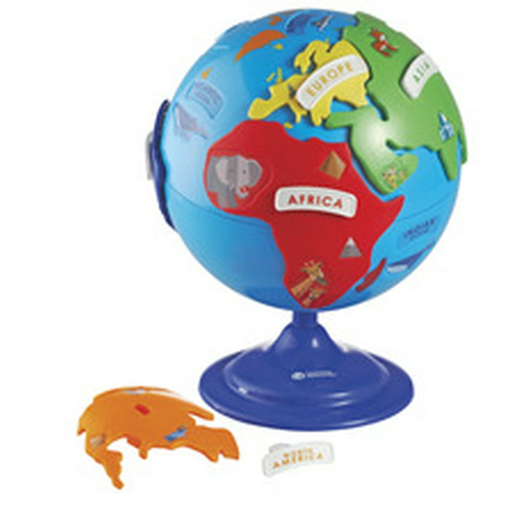 Learning Resources Puzzle Globe, 7 Continent Pieces, 8 Inches Walmart