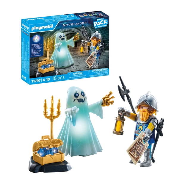 Set de juego Playmobil Fantasma y caballero Novelmore