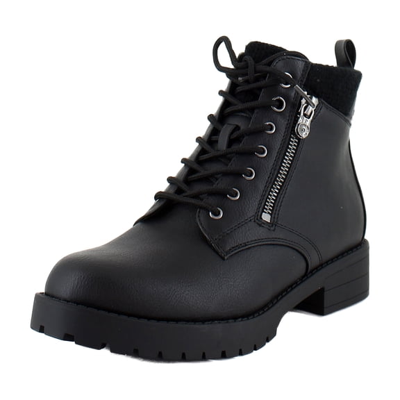 Blowfish Deva Women's Boots Black Faux Leather Size 7 M