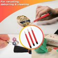 thumbnail image 3 of Juego de 3 bolígrafos para raspar, cerdas de fibra de lija tipo bolígrafo, cepillo Afortunado Sencillez, 3 of 5