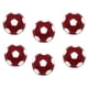 thumbnail image 3 of Pelotas de fútbol de mesa de repuesto (paquete de 6) - Duraderas y de larga duración Rojo oscuro, 3 of 8