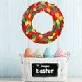 thumbnail image 2 of MXTPOV Colorful Feather Wreaths for Front Door, Creative Easter Wreath for Window Wall Decor, Spring Wreaths for Front Door, Easter Wreath Christmas Wreath, Home Decor, 2 of 5