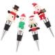 thumbnail image 2 of KAKOWELY 4 tapones para botellas de vino de Navidad, para champán, para fiestas., 2 of 5