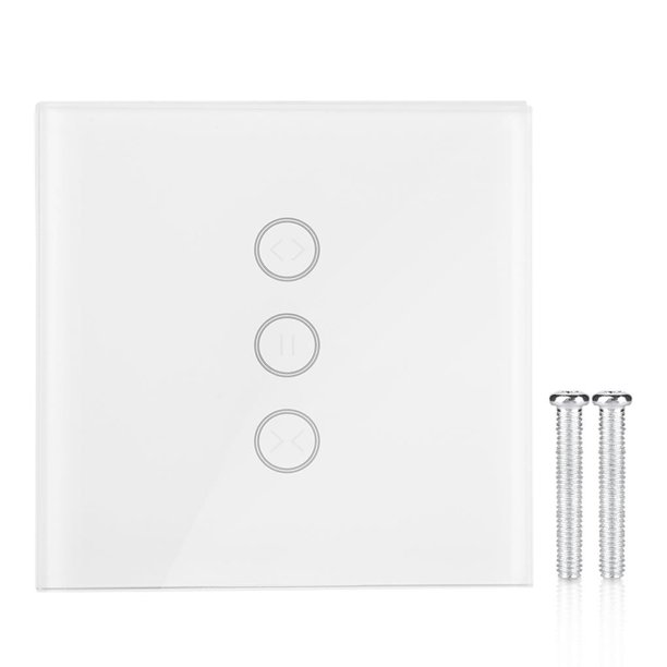 Interruptor De Motor De Cortina Inalámbrico Wifi Para El Hogar Control De Aplicación Remota O Interruptor De Cortina De Control De Voz Moyic AF000388-00