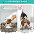 thumbnail image 3 of Paisley Boho Design Dog Food Mat - Elegant Classic Pet Feeding Pad - Non-Slip and Absorbent for Food and Water Spills, 3 of 4