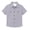 Light Gray, variant on Boys Solid Short Sleeve Shirts, Lightweight Breathable Pocket Tops for School & Outings, 3-14Y